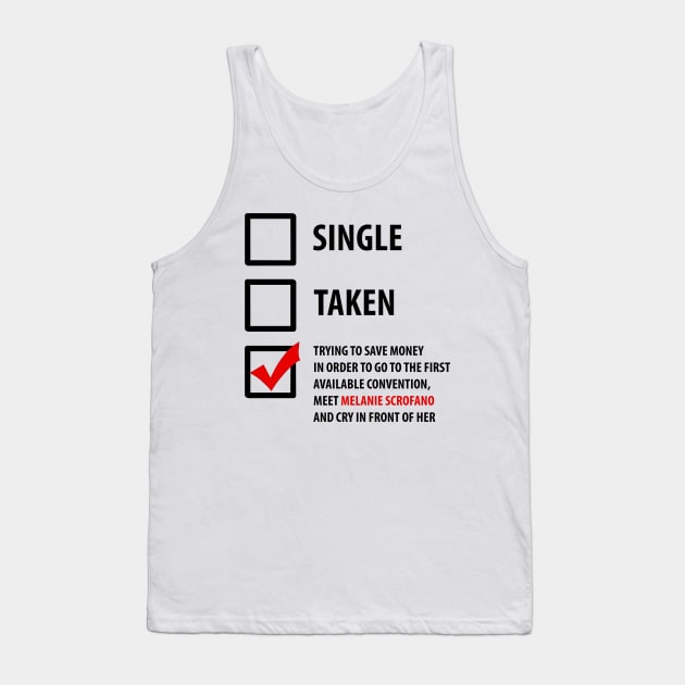 Single, Taken... Wynonna Earp #2 Tank Top by CriSan